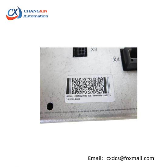 ABB 3HAC020849-001 Contactor board Unit DCS MODULE