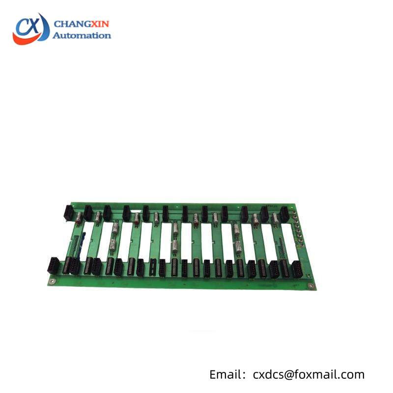 ABB 6632003A1 Slot Printed Circuit Board Backplane
