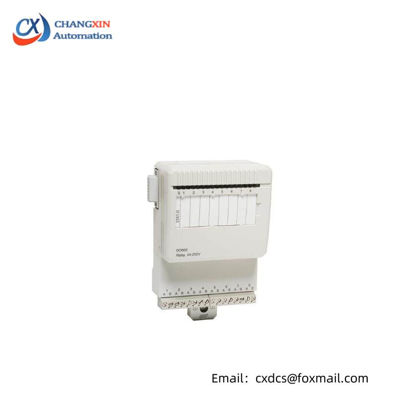ABB DO802 3BSE022364R1 DO802 Digital Output Relay 8 ch