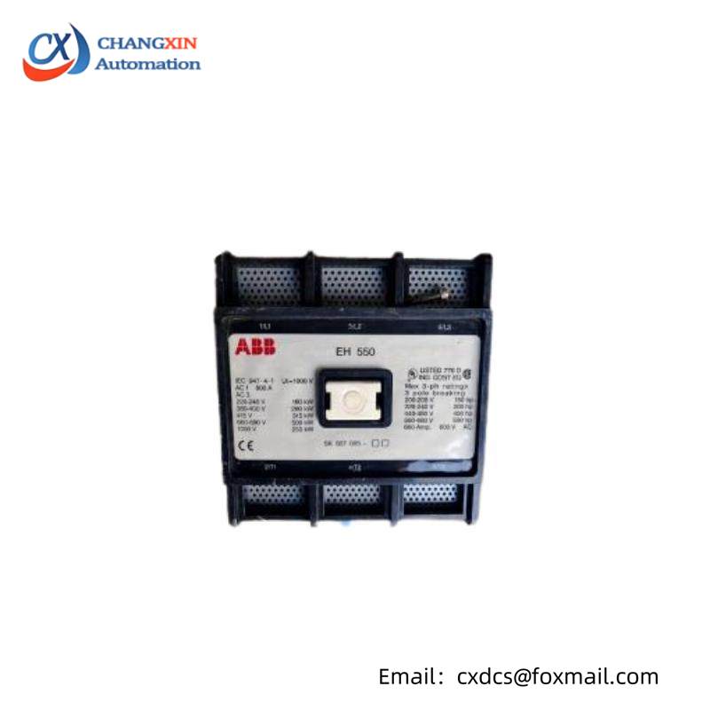 ABB EH550G 3P CONT.110VDC W/RECT.120V