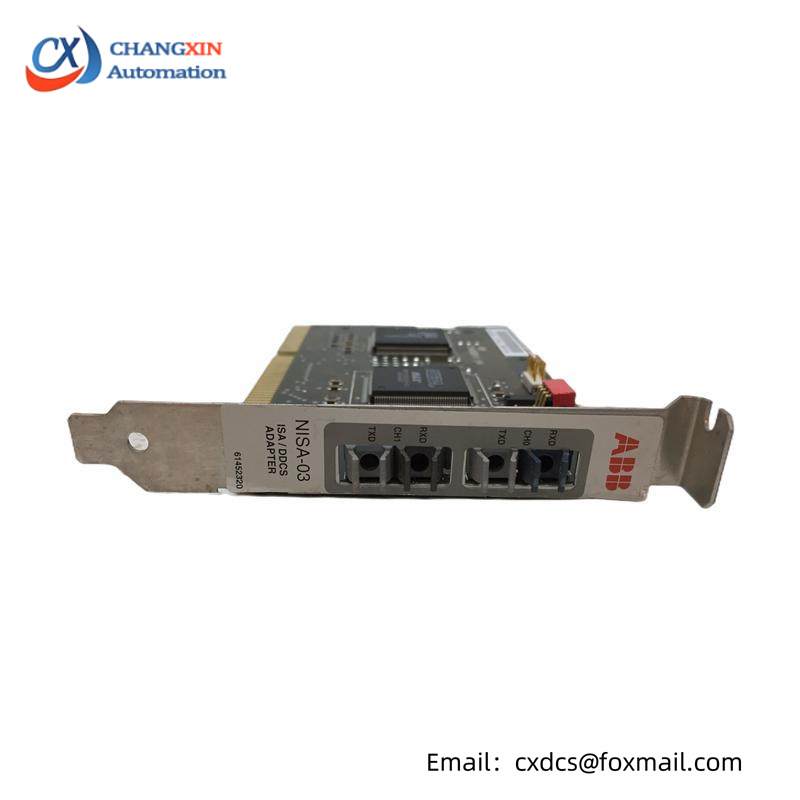 ABB NISA-03 Fiber optic interface board