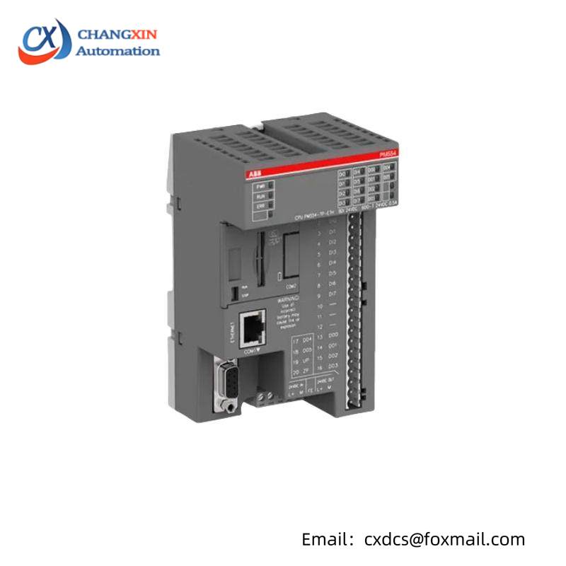 ABB PM554-T-ETH A3 AC500 CPU Firmware