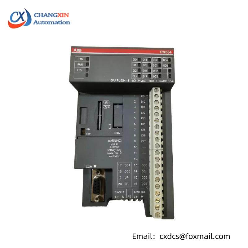 ABB PM554-T A0 PLC Automation CPU