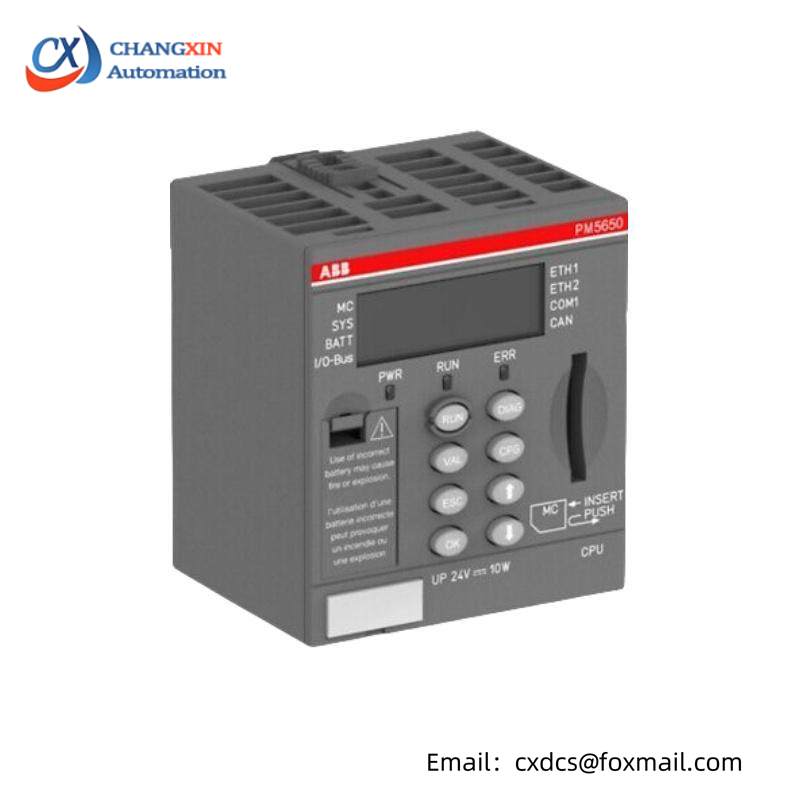 ABB PM5650-2ETH Central Processing Unit Module