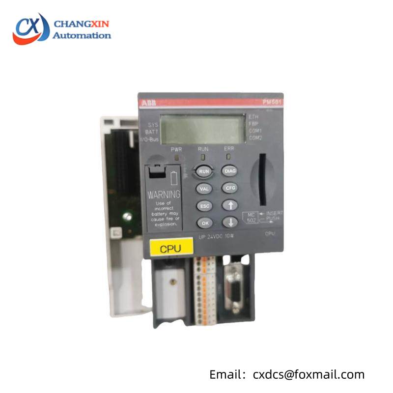 ABB PM581 PLC module