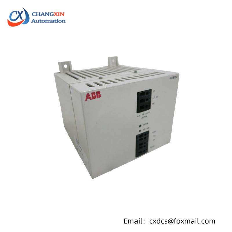 ABB SD812V1 3BSC610045R2  Power Supply Module