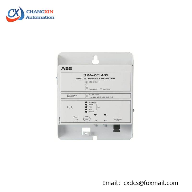 ABB SPA-ZC 402 ethernet adapter