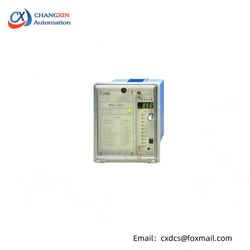ABB SPAJ142C-AA RS611006-AA Combined Overcurrent and Earth-fault Relay