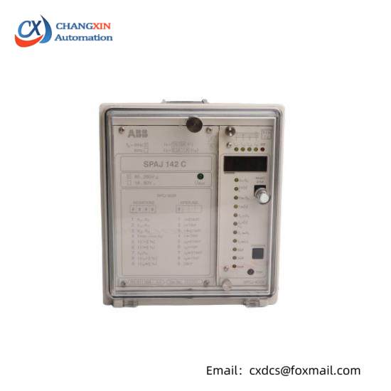 ABB SPAJ142C RS611006-AA Overcurrent and earth-fault relay