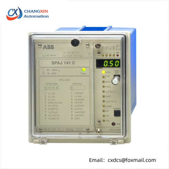 ABB SPAJ 141C RS611007-AA Earth-fault relay