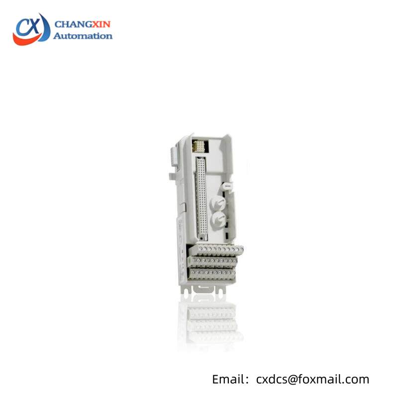 ABB TU810V1 3SBE013230R1 Compact Module Termination Unit 2x8 signal terminals.