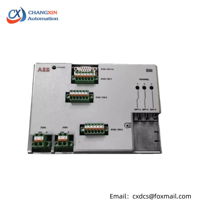 ABB XF D213 A 3BHE028122R0001 SSI Speed Sensor Interface