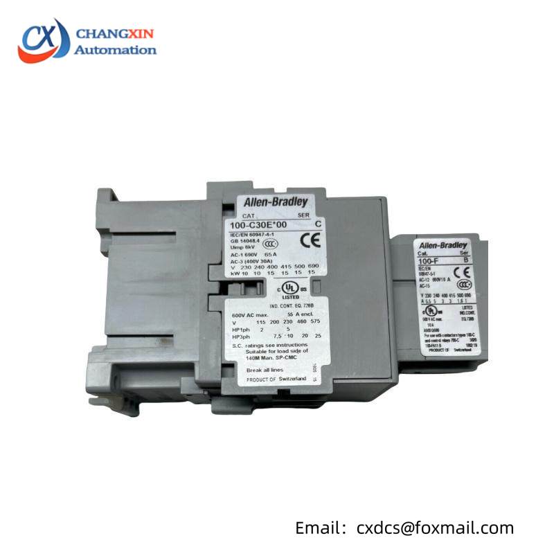 Allen Bradley 100-C30E*00 CONTACTOR RELAY