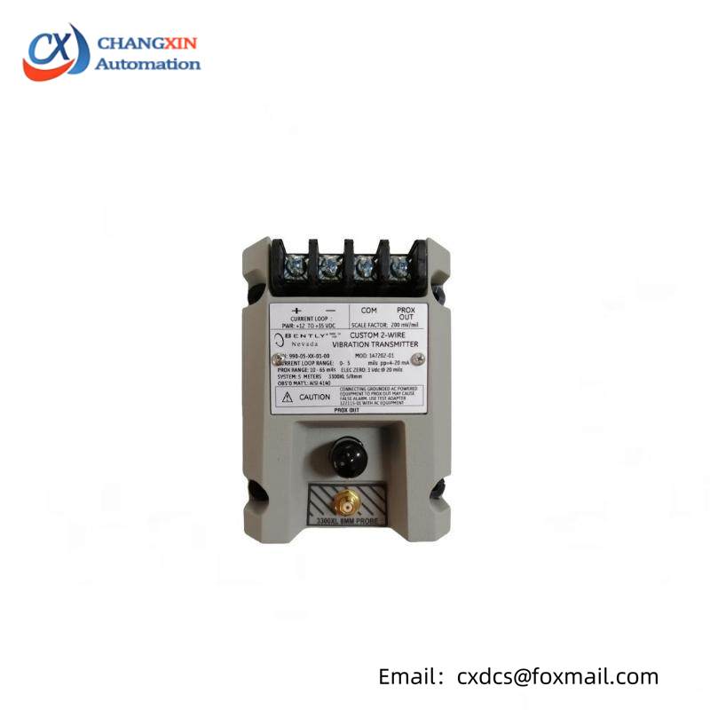 Bently Nevada 990-05-XX-01-00 MOD:165335-01  Vibration Transmitter