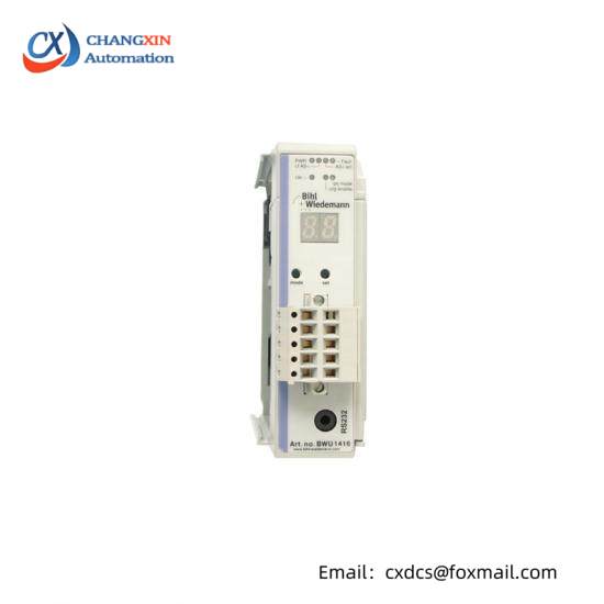 BIH2+WIEDERMANN BWU1840 BWU1416 AS-Interface Master/Scanner Module