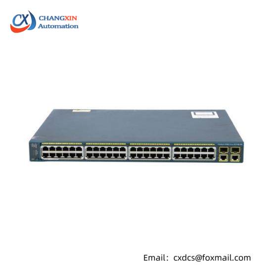 Cisco WS-C2960-48PST-S Ports Managed PoE Switch