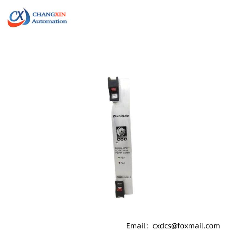Compressor-Controls-Corp PSMU-350-3 CPCI AC-6U-500 AC/DC Input Power Supply