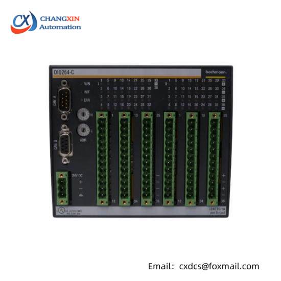 DIO264-C  Digital Input/Output Module  Bachmann