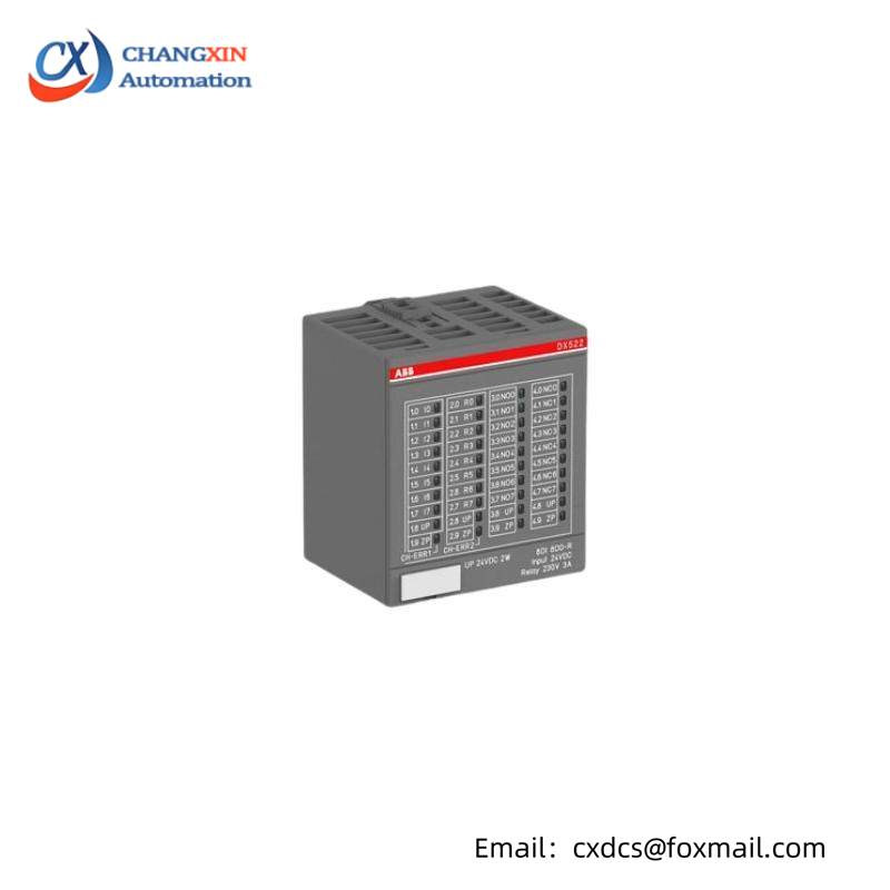 ABB DX522 1SAP245200R0001 Digital input/output module.