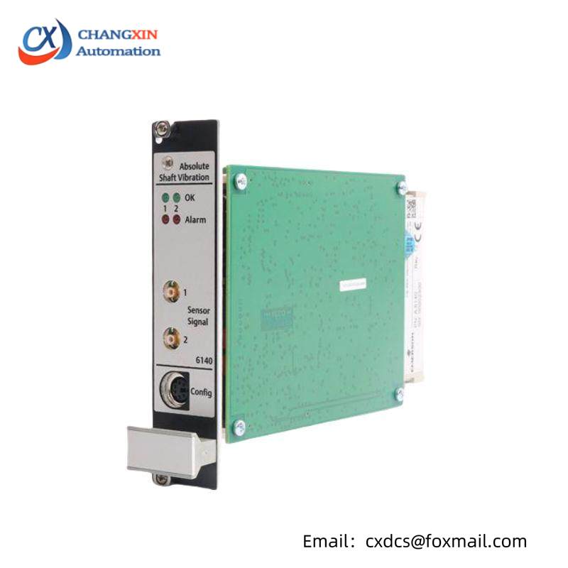 EMERSON A6140 Dual Channel Vibration Monitoring Module