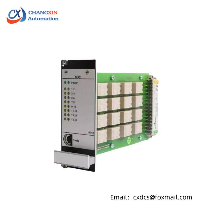 Emerson A6740-10 16-Channel Output Relay Module