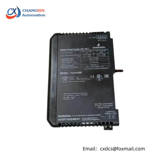 Emerson DeltaV KJ1501X1-BC3 Power Supply