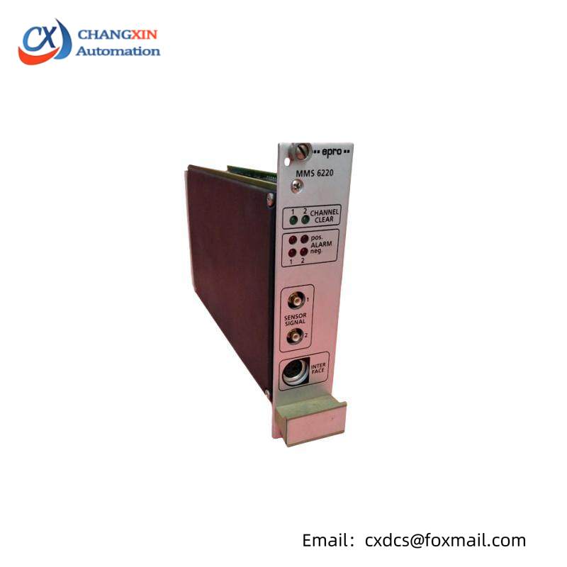 Emerson Epro MMS6220 Power Supply