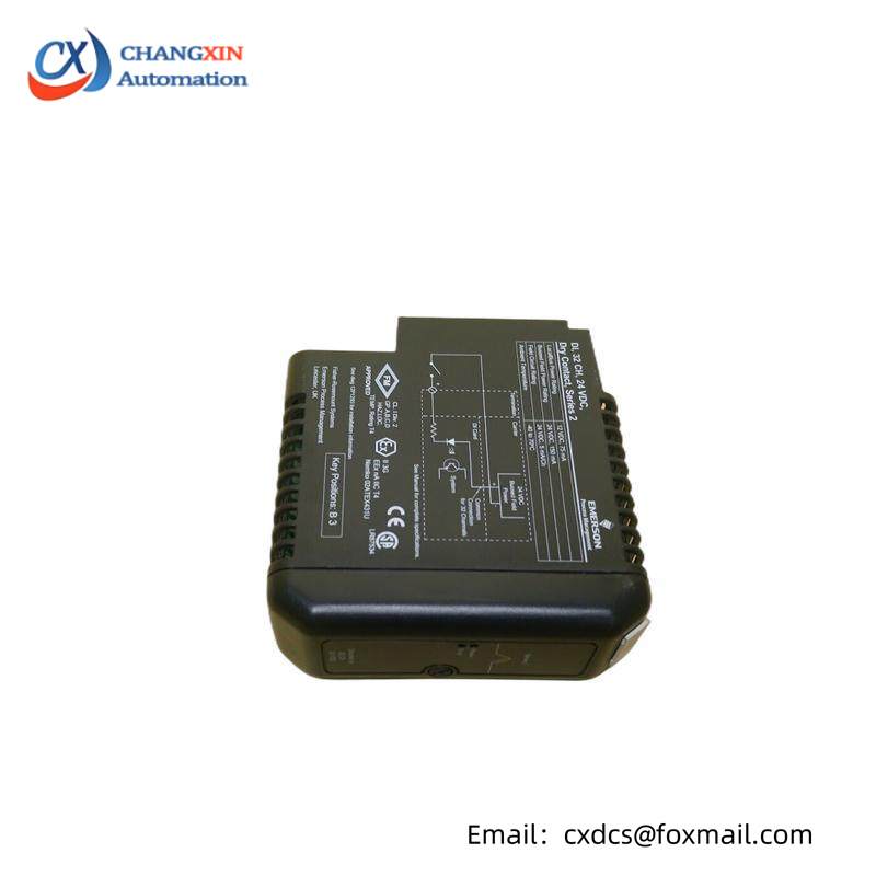 Emerson KJ3203X1-BA1 12P3270X042 Dry Contact Card
