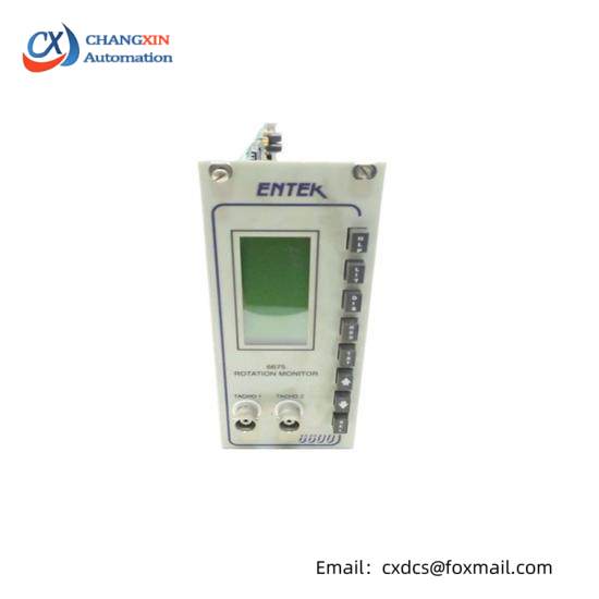 ENTEK C6675 6600 Rotation Monitor Display