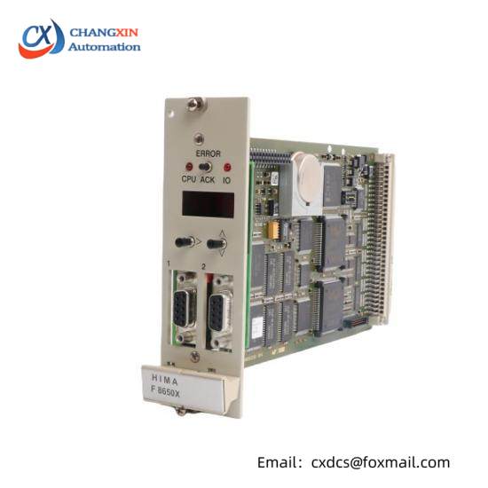 F 8650X  Central module  Hima
