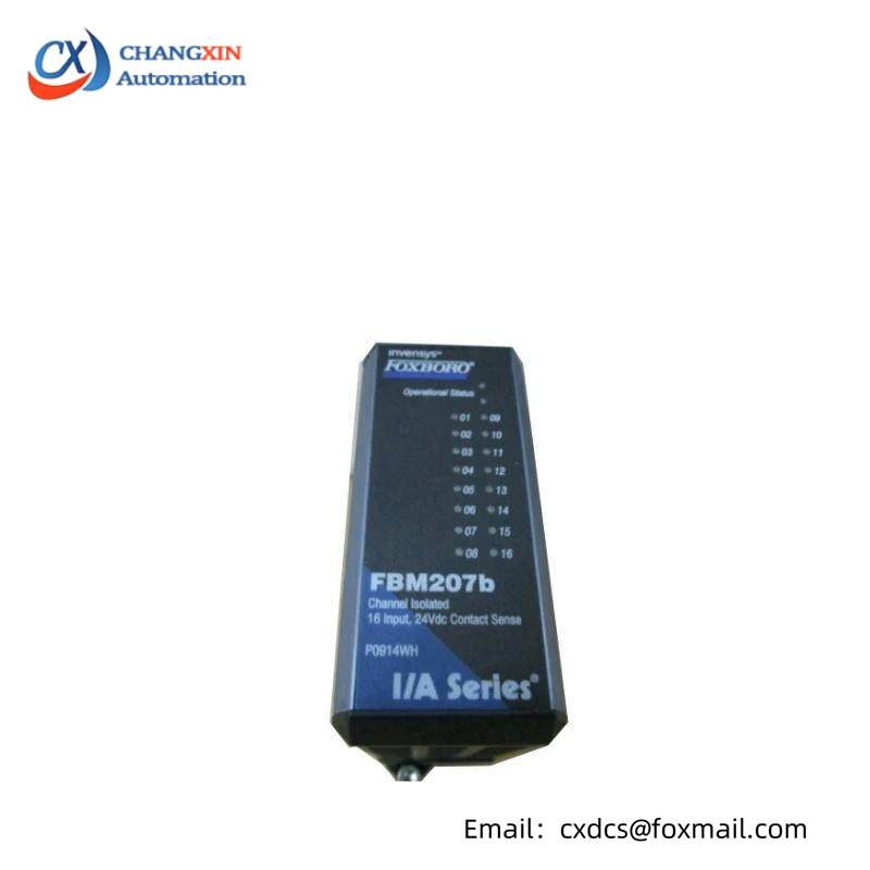 FOXBORO FBM207B Channel Isolated 16 Input Module