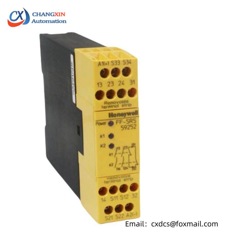 HONEYWELL FF-SRS59252 SAFETY RELAY MODULE
