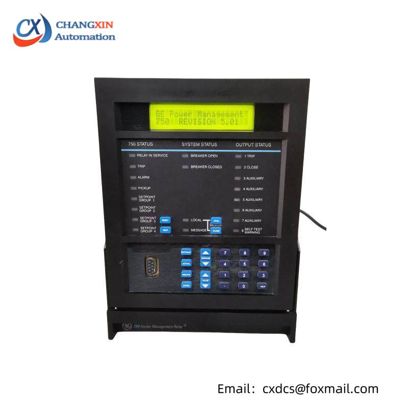GE 750-P5-G5-D5-HI-A20-R FEEDER MANAGEMENT RELAY