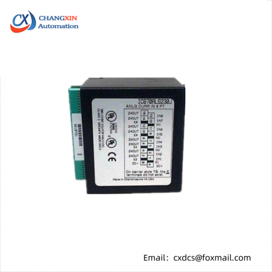GE FANUC 1C697ALG230 Analog Input Module