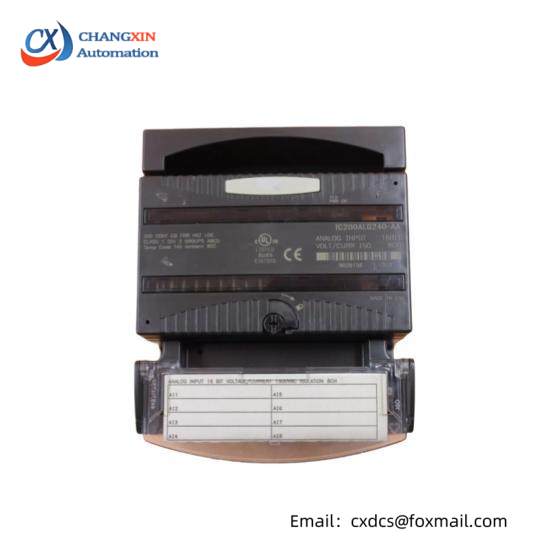 GE FANUC IC200ALG240 Analog Input I/O