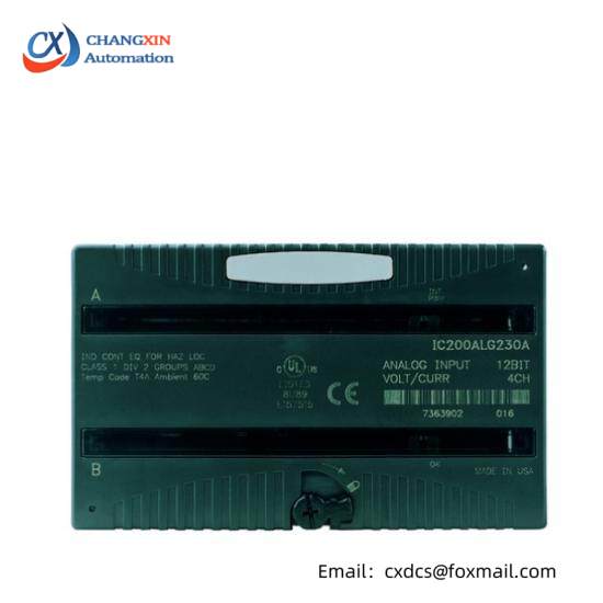 GE Fanuc IC200ALG326F  Analog Output Module