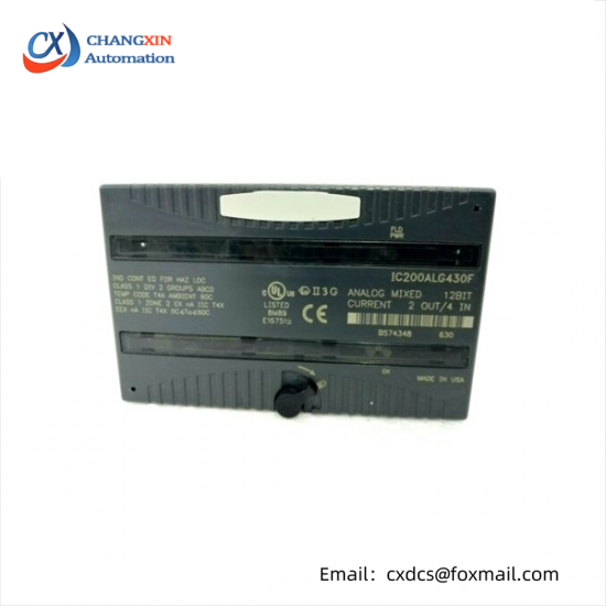GE FANUC IC200ALG430F analog mixed module