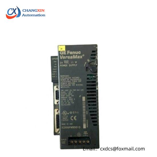 GE Fanuc IC200PWR001D  Versamax PLC