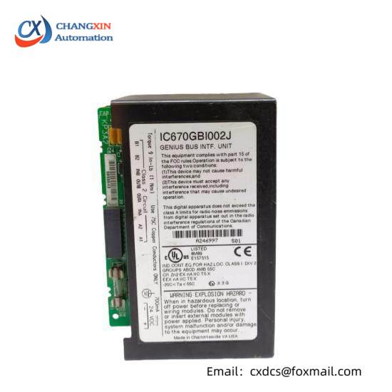 GE FANUC IC670GBI002J