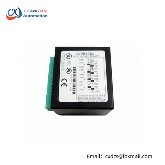 GE FANUC IC670MDL930 relay output module