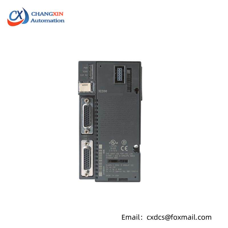 GE IC200PNS001 REMOTE I/O UNIT