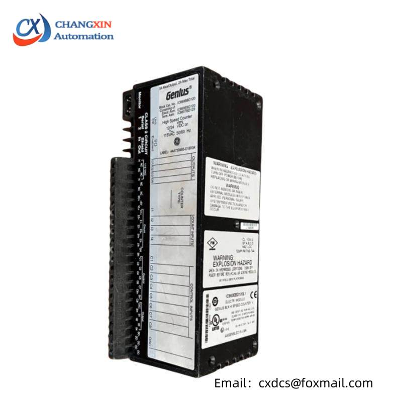 GE IC660BBD120 High-speed Counter Block
