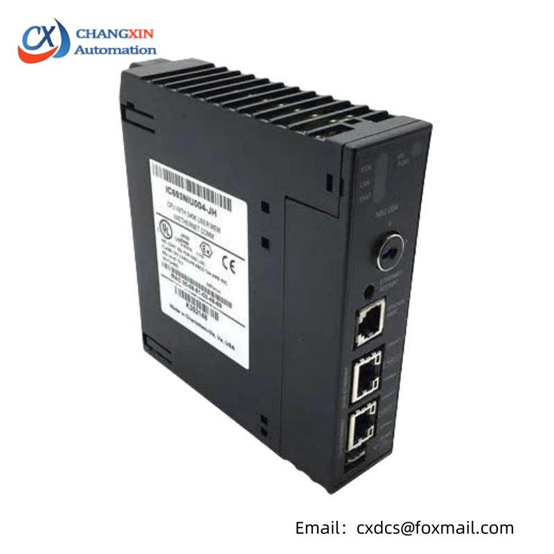 GE IC693NIU004  Ethernet Network Interface Unit