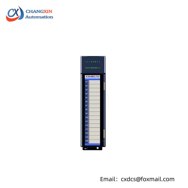 GE IC694MDL742 OUTPUT MODULE