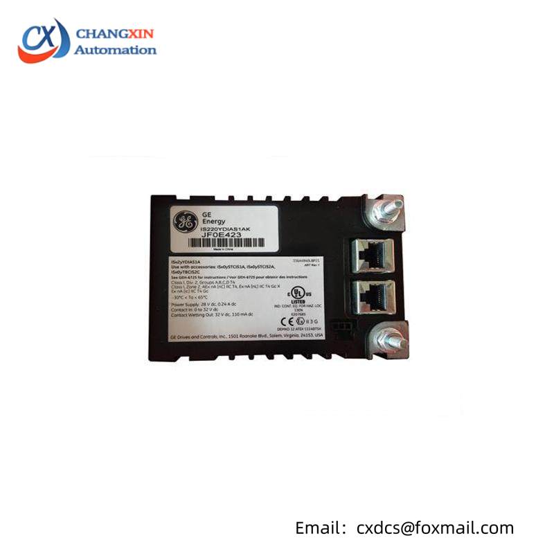 GE IS220YDIAS1AK I/O module