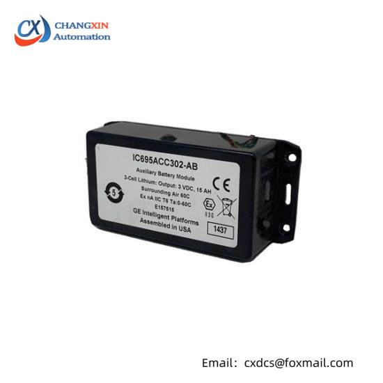 General Electric FANUC IC695ACC302AB Battery Module