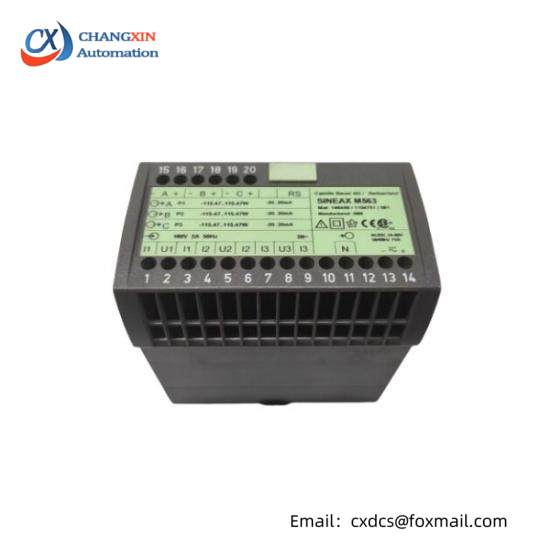 GMC SINEAX M563 Analog Out