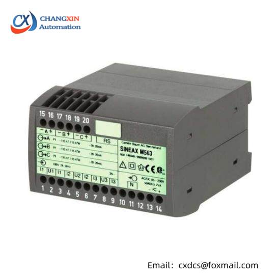 GMC SINEAX M563 Analog Out