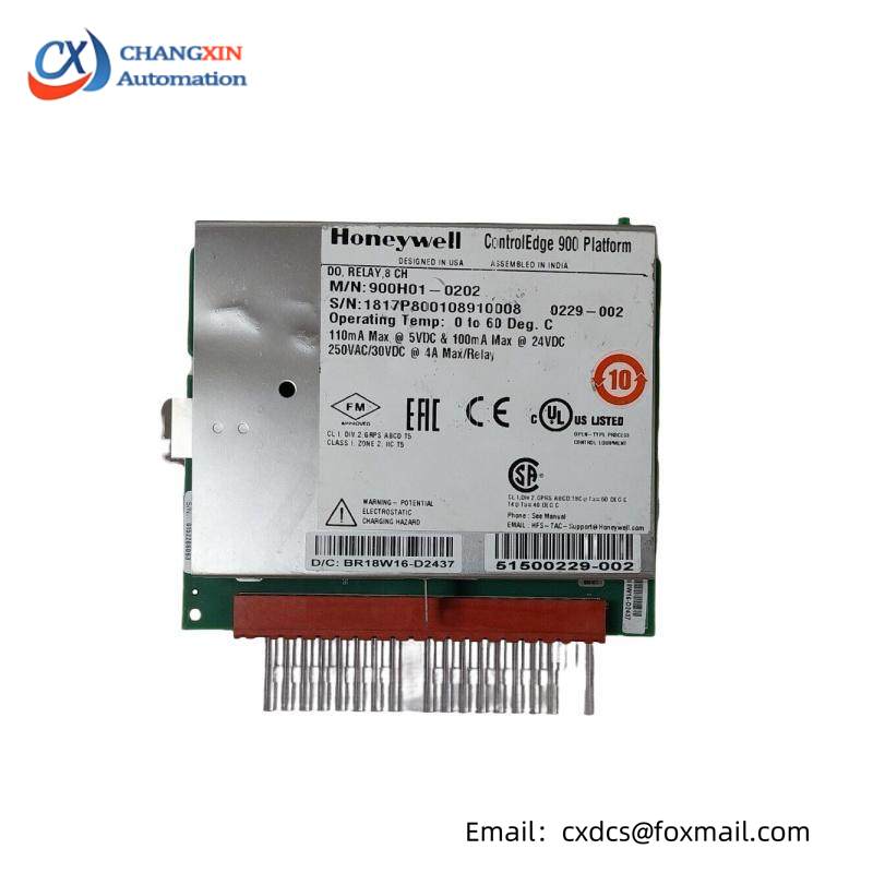 honeywell 900H01-0202 digital output relay module