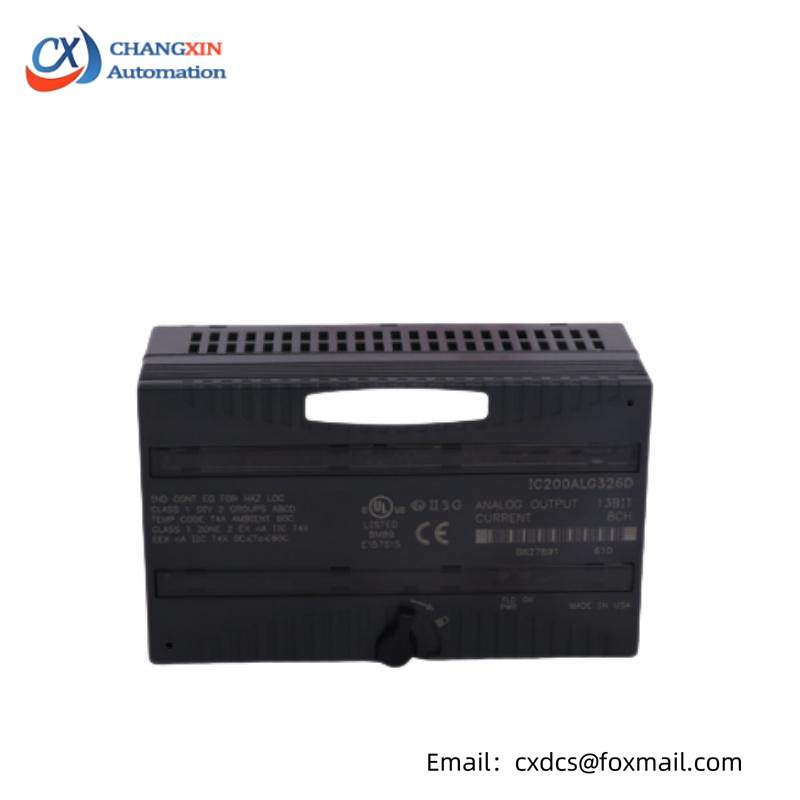 GE IC200ALG326D Analog Output Module
